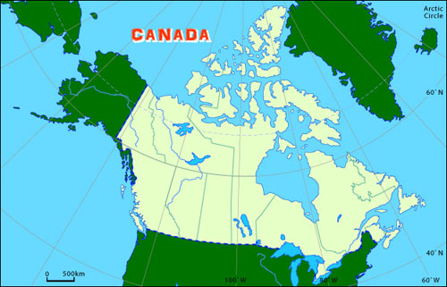 Ji_n}-1 Map of Canada